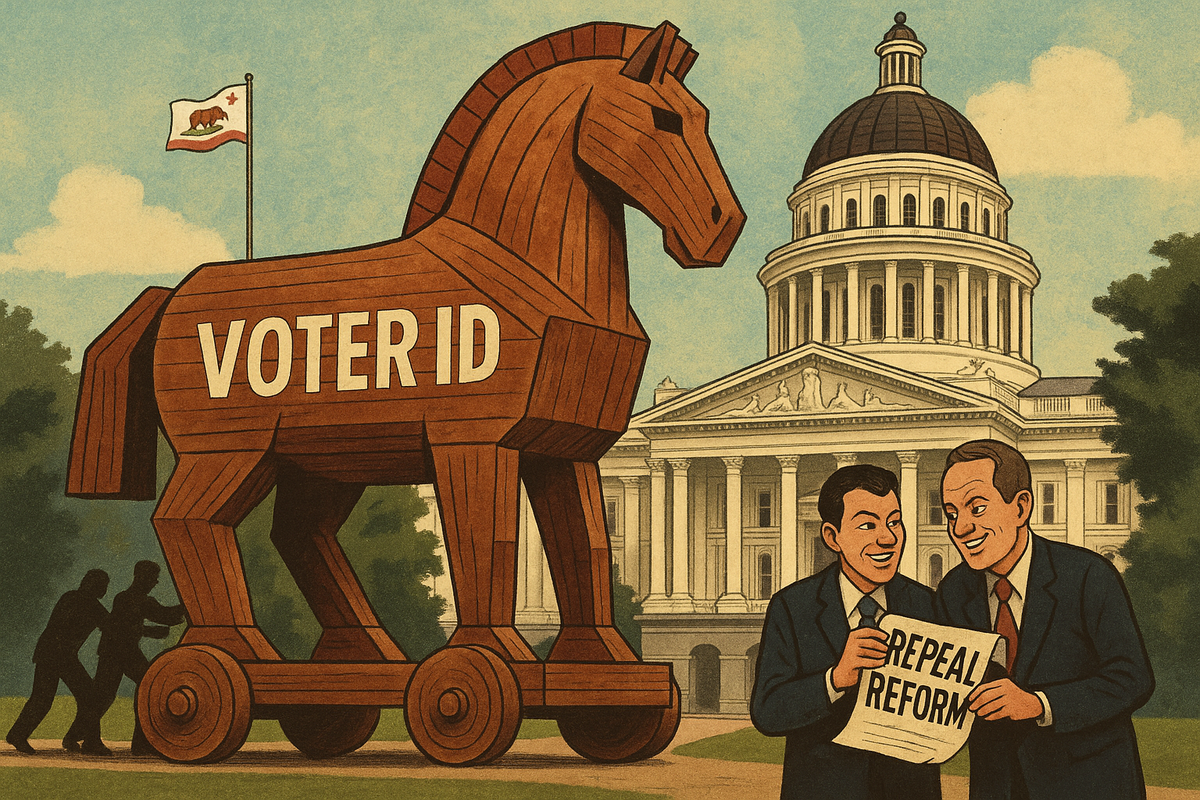 Trojan Horse: How CA Democrats Might Use Voter ID to Turn Back the Clock