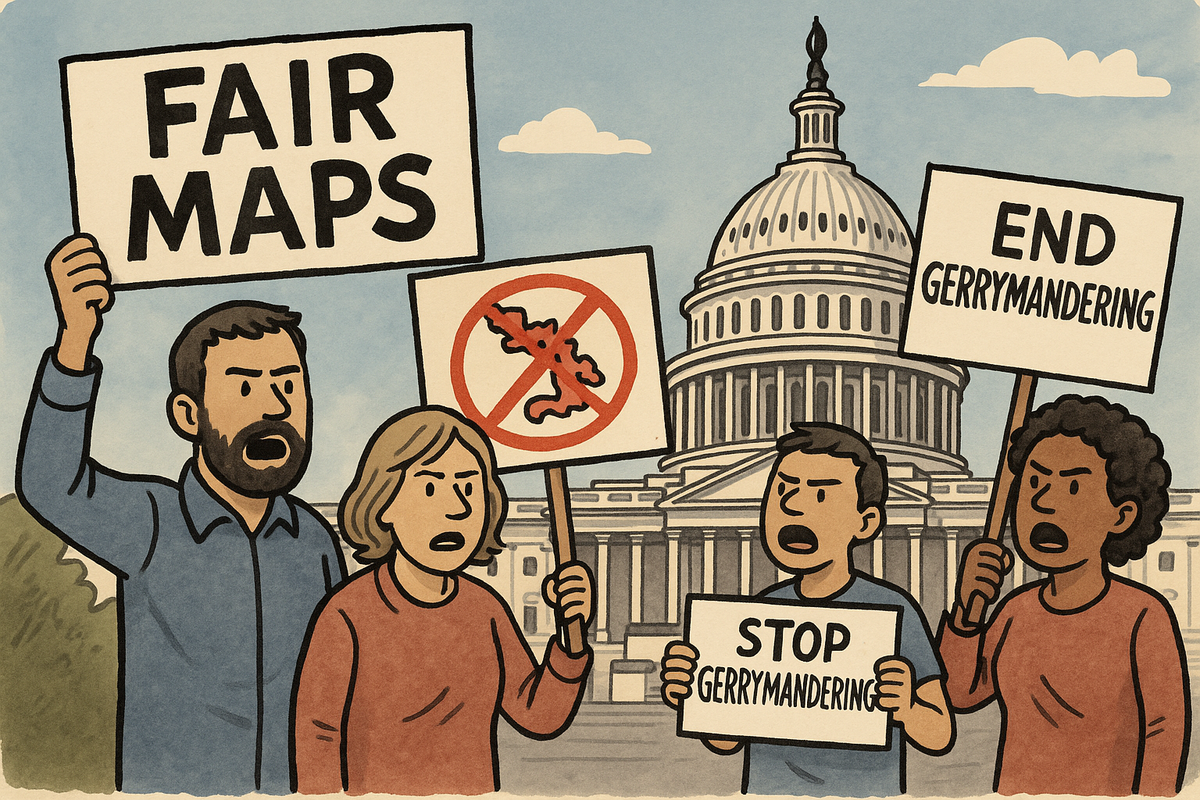 Independent Center Voice Launches to Do Away with Gerrymandering Entirely