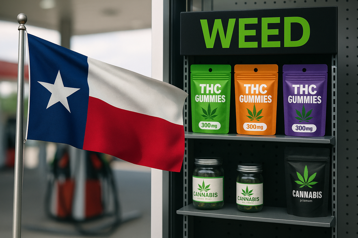 Texas Senate Votes to Ban Gas Station Weed Again -- Will Abbott Go Along This Time?