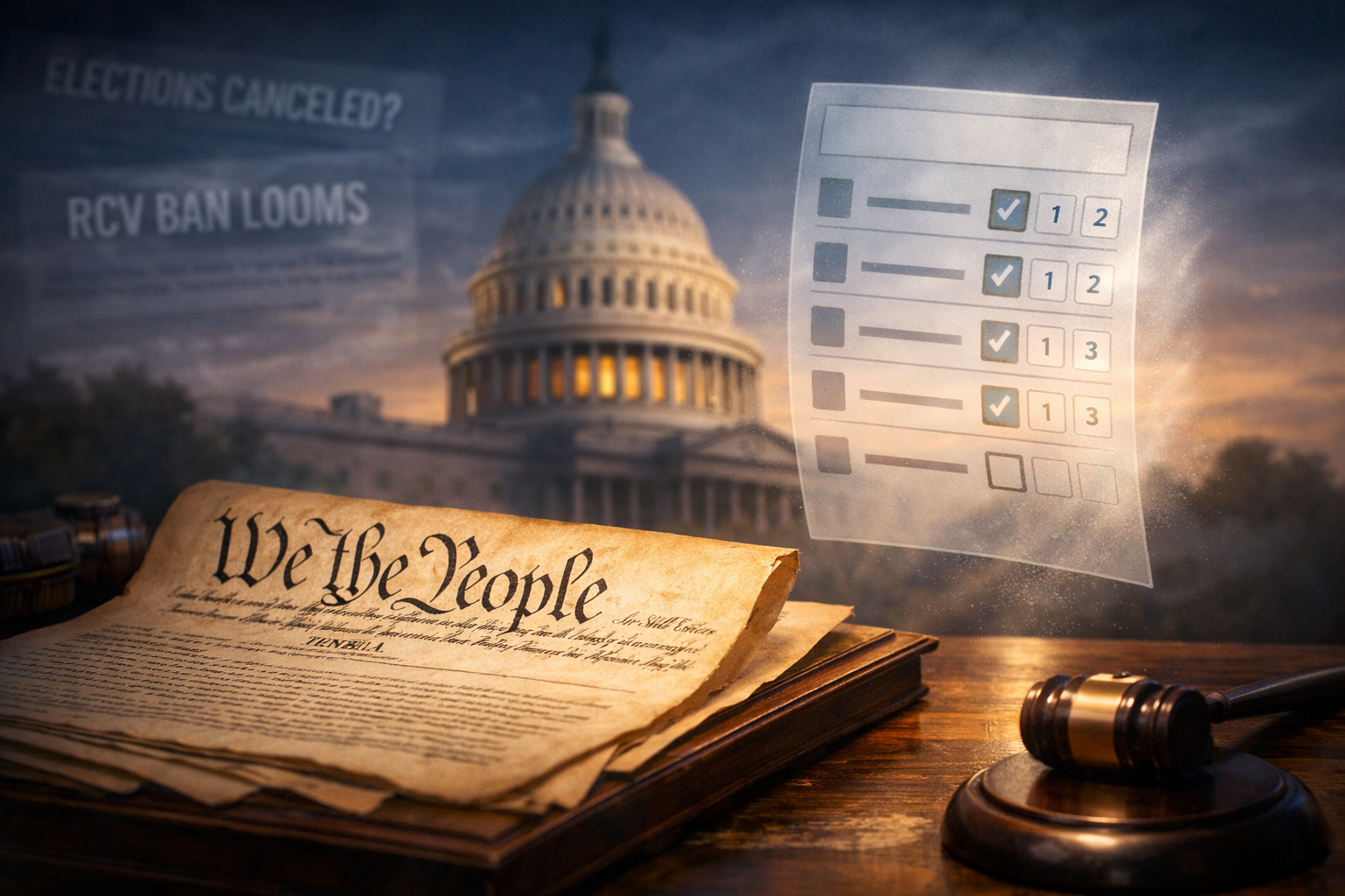 No, Trump Can’t Cancel Elections or Ban Ranked Choice Voting