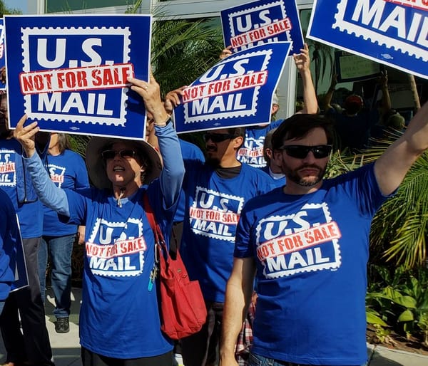 Package Protest: USPS Workers Say No Thanks To White House Privatization Plan